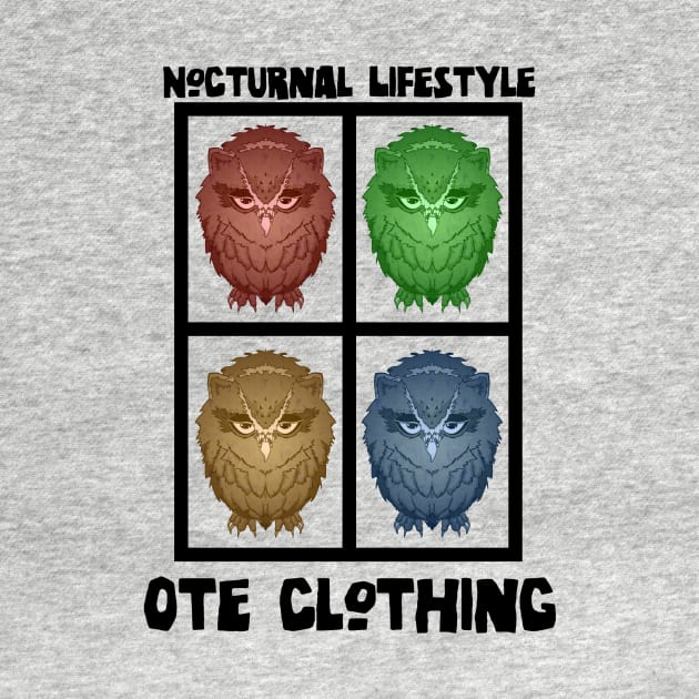OTE Nocturnal Lifestyle by OwnTheElementsClothing